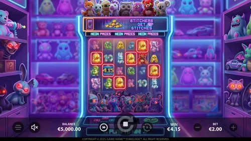 Stitchers Get Stitches base game — free demo by Stakelogic
