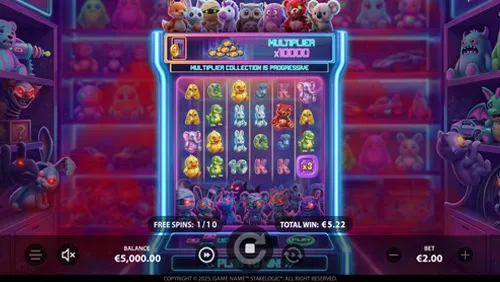 Stitchers Get Stitches free spins with a progressive multiplier