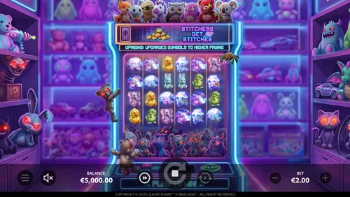 Uprising feature upgrading symbols to higher-paying ones